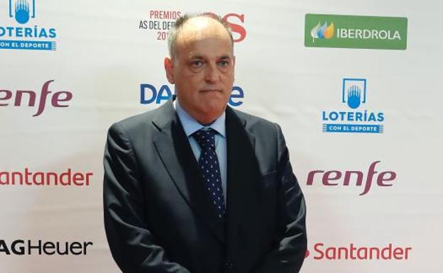 Javier Tebas, presidente de LaLiga. 