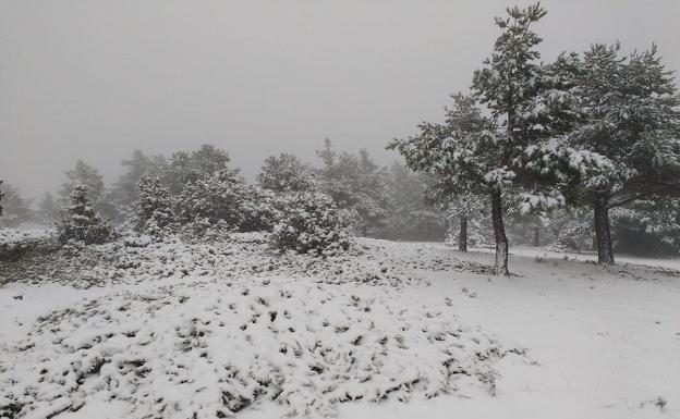 Nevada en el Rincón de Ademuz.