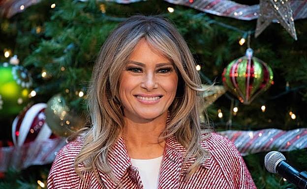 Foto de archivo de Melania Trump.