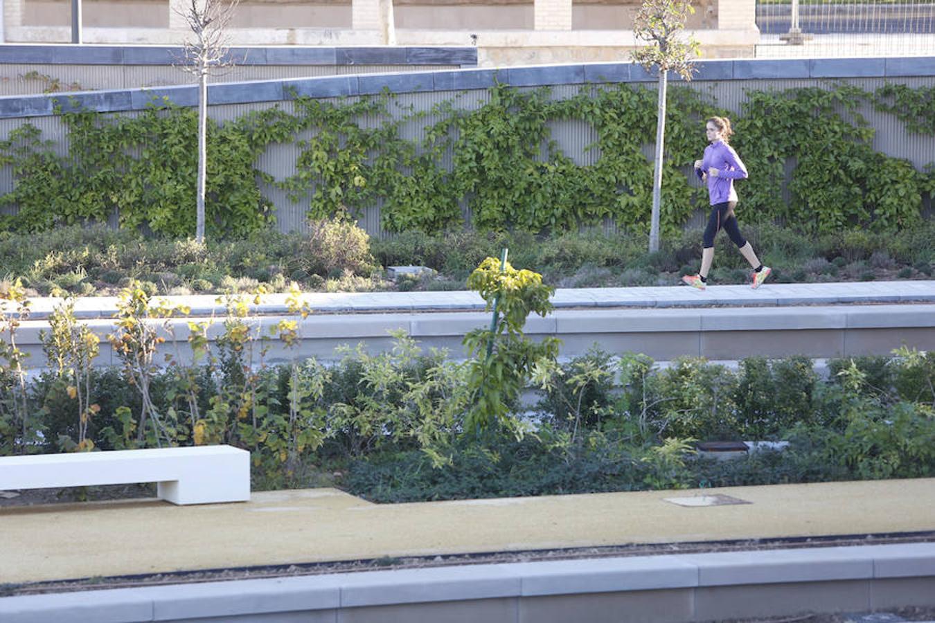 Desde las 9 horas de la mañana de este lunes los valencianos ya pueden disfrutar de este nuevo espacio verde que esperan desde hace 15 años. En total, más de 100.000 metros cuadrados, con un millar de árboles y zonas para niños y perros.