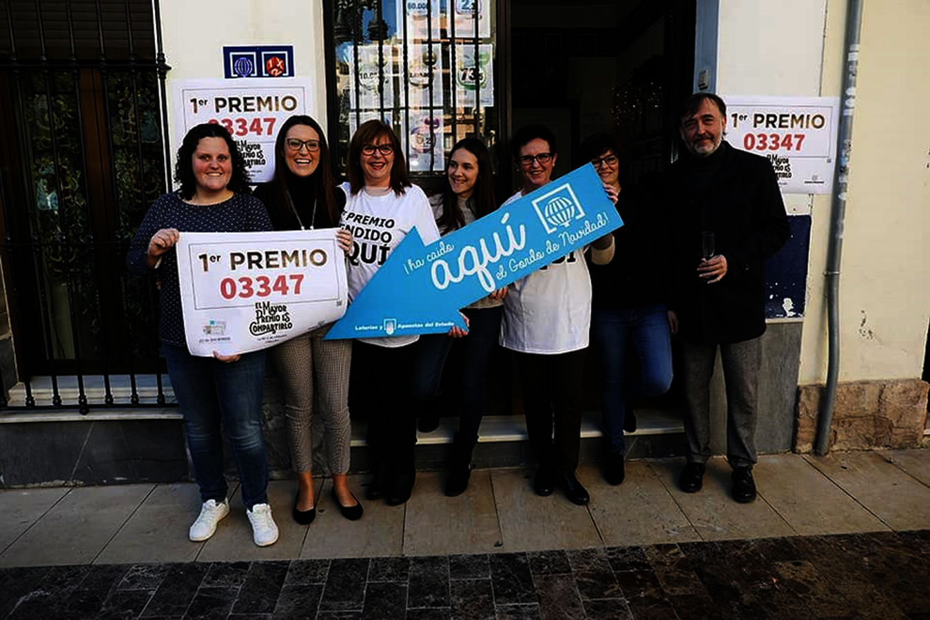 En l'Alcúdia también se ha vendido un décimo del Gordo.