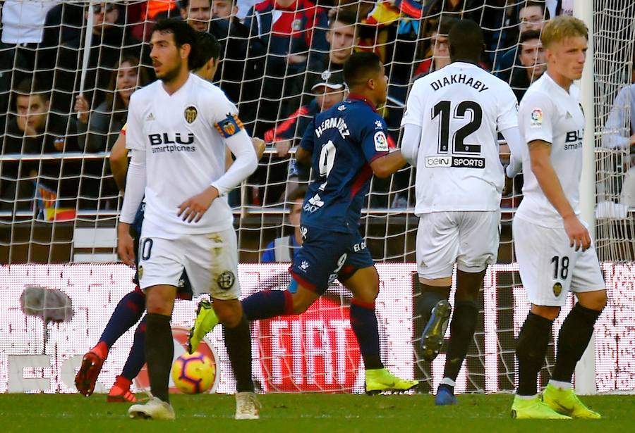 Estas son las imágenes que deja el paso de la jornada 17 por Mestalla