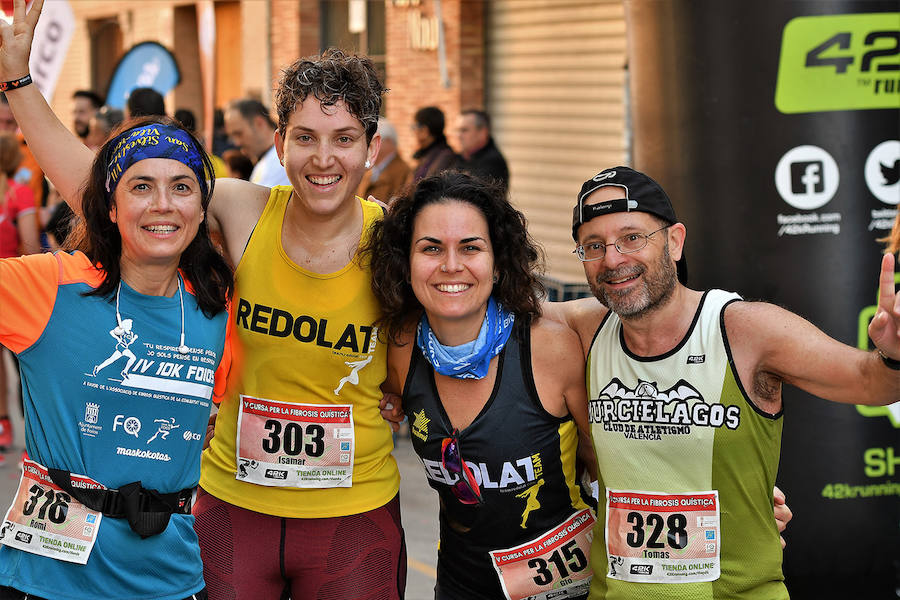 Foios ha acogido este domingo 23 de diciembre la quinta edición de su 10K contra la Fibrosis Quística. Se trata de una carrera solidaria que se ha consolidado en el calendario de final de año en Valencia.