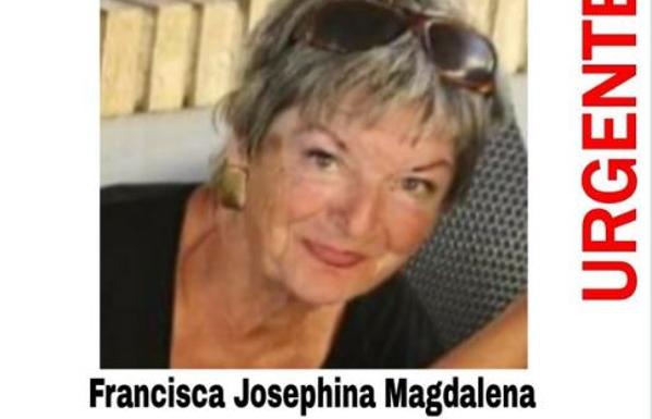 Francisca Josephina Magdalena | Buscan a una mujer con Alzhéimer desaparecida el domingo en l'Alfàs del Pi