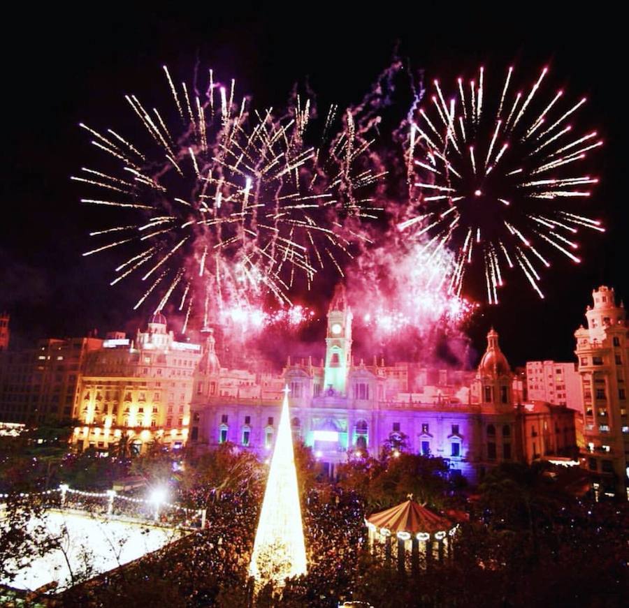 Fotos: Fiesta de Nochevieja 2018 en Valencia