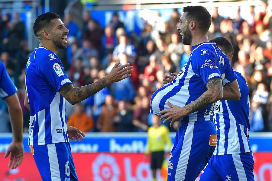 Estas son las imágenes del partido de la jornada 18 de LaLiga en Mendizorroza