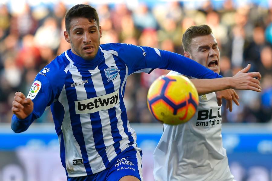 Estas son las imágenes del partido de la jornada 18 de LaLiga en Mendizorroza