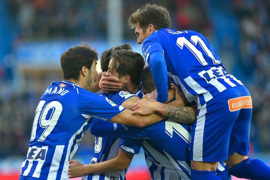 Estas son las imágenes del partido de la jornada 18 de LaLiga en Mendizorroza