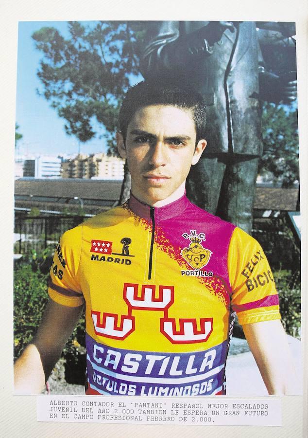 Alberto Contador, antes.