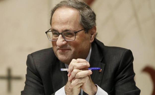 El presidente de la Generalitat, Quim Torra.