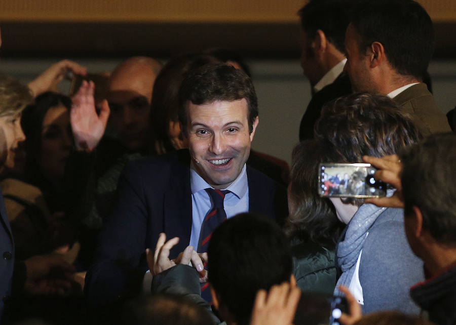 Fotos: Pablo Casado presenta a los candidatos a la alcaldía de Valencia, Alicante y Castellón