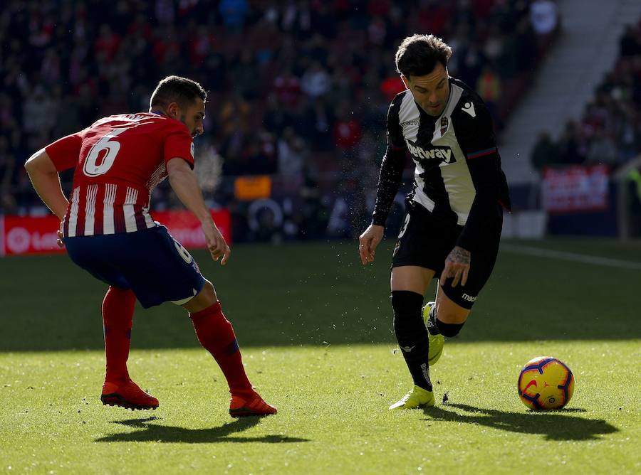 El partido de la jornada 19 de LaLiga en el Wanda Metropolitano deja estas imágenes de las mejores jugadas