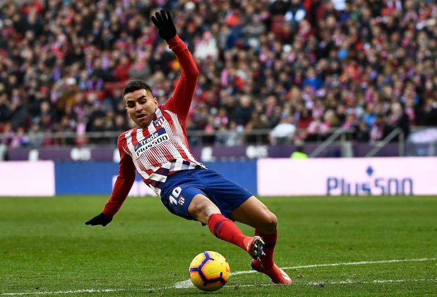 El partido de la jornada 19 de LaLiga en el Wanda Metropolitano deja estas imágenes de las mejores jugadas