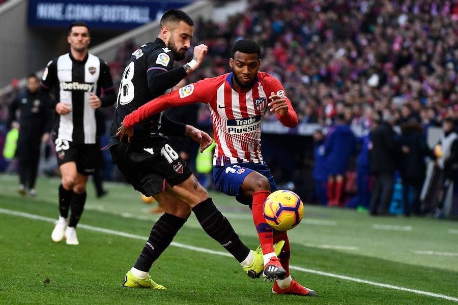 El partido de la jornada 19 de LaLiga en el Wanda Metropolitano deja estas imágenes de las mejores jugadas