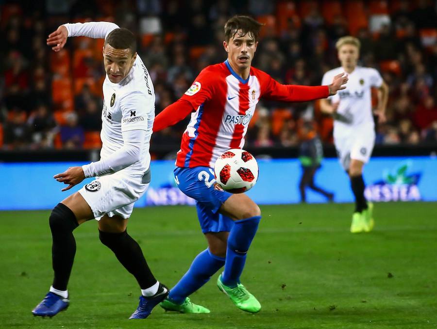 Estas son las imágenes que deja el paso del partido de vuelta de octavos por Mestalla