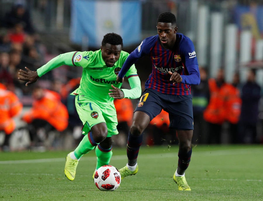 Estas son las imágenes que deja el partido de octavos de final en el Camp Nou