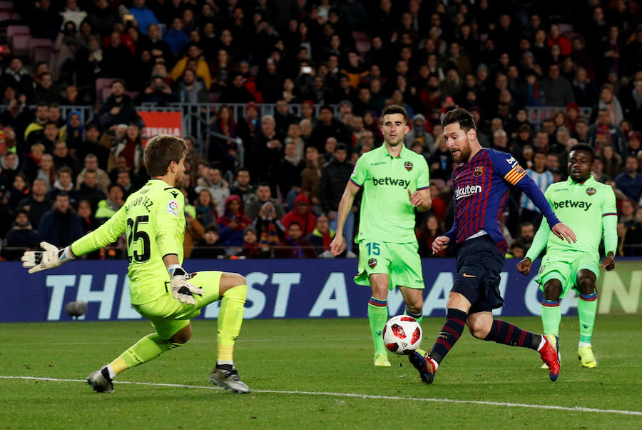 Estas son las imágenes que deja el partido de octavos de final en el Camp Nou