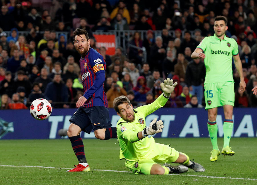 Estas son las imágenes que deja el partido de octavos de final en el Camp Nou