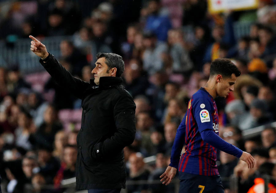 Estas son las imágenes que deja el partido de octavos de final en el Camp Nou