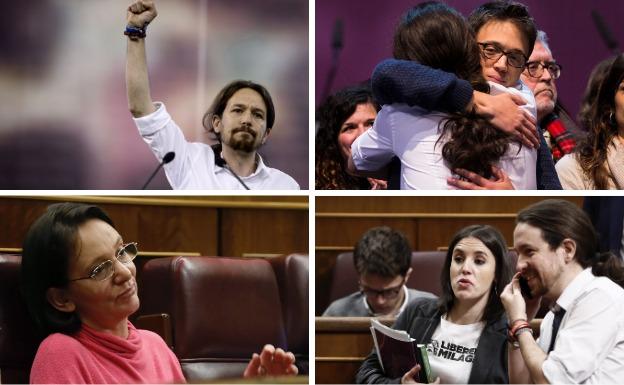 Podemos, cinco años de crisis ininterrumpida