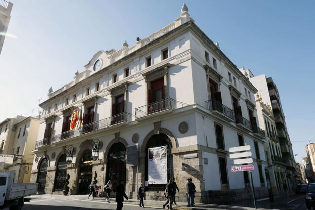 El Ayuntamiento de Sagunto, escenario de las supuestas irregularidades. 