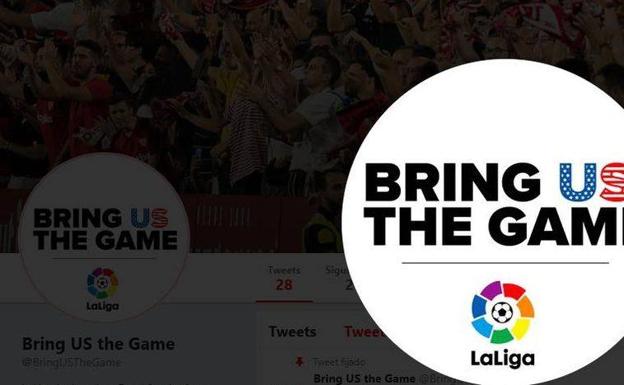 LaLiga lanzó una campaña, #BringUStheGame. 