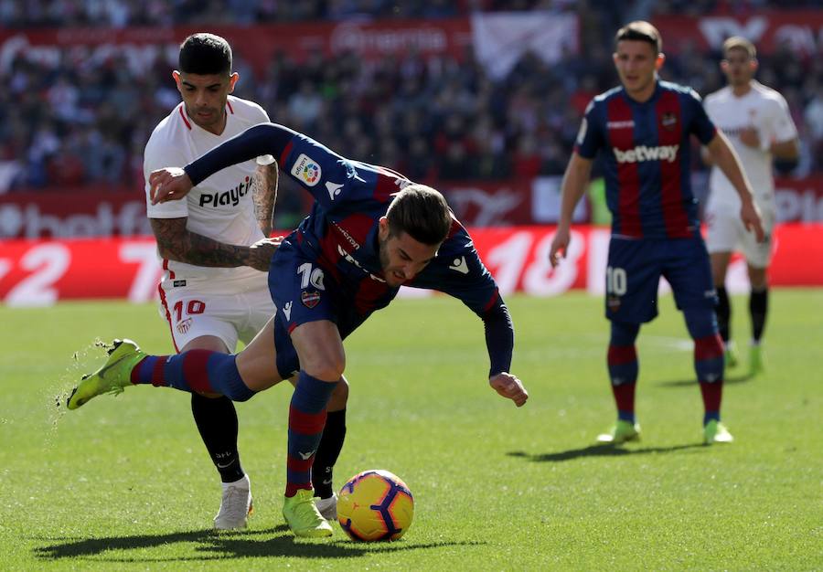 Estas son las imágenes que deja el partido de la jornada 21 de LaLiga en el Sánchez Pizjuán