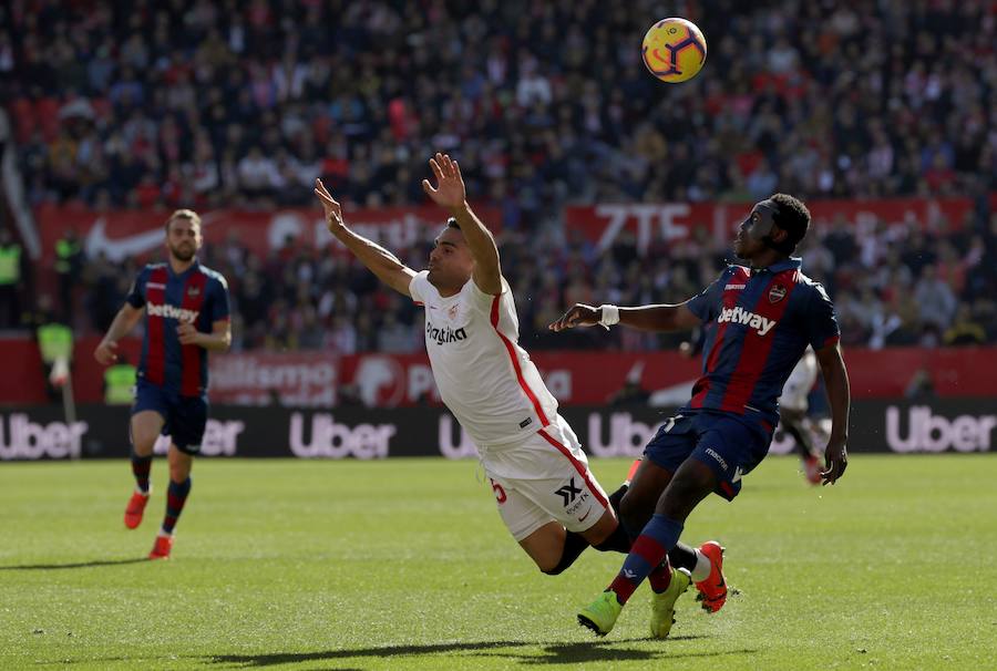 Estas son las imágenes que deja el partido de la jornada 21 de LaLiga en el Sánchez Pizjuán