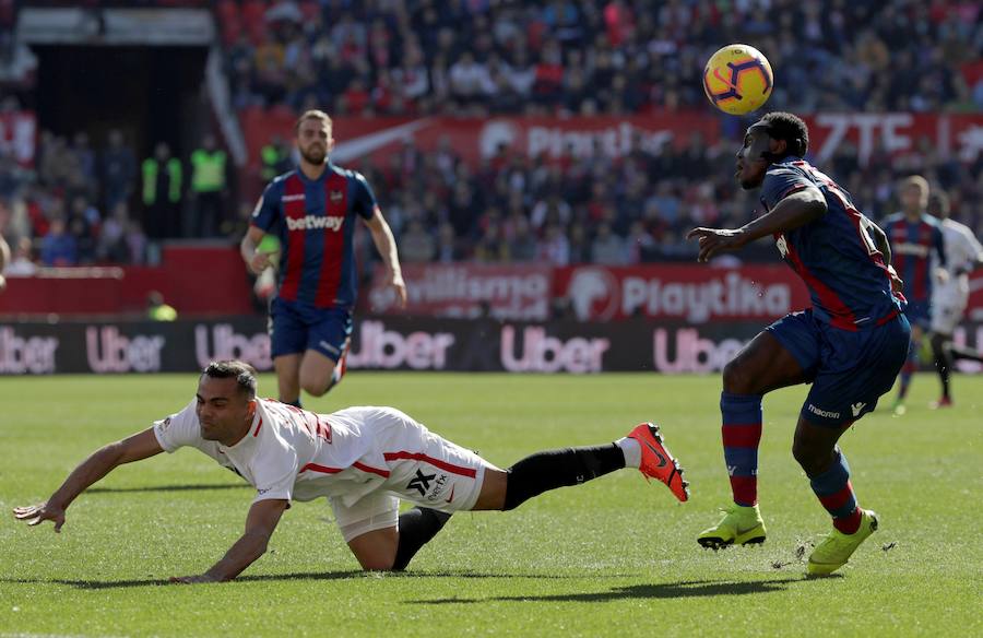 Estas son las imágenes que deja el partido de la jornada 21 de LaLiga en el Sánchez Pizjuán