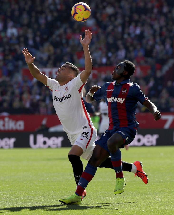 Estas son las imágenes que deja el partido de la jornada 21 de LaLiga en el Sánchez Pizjuán