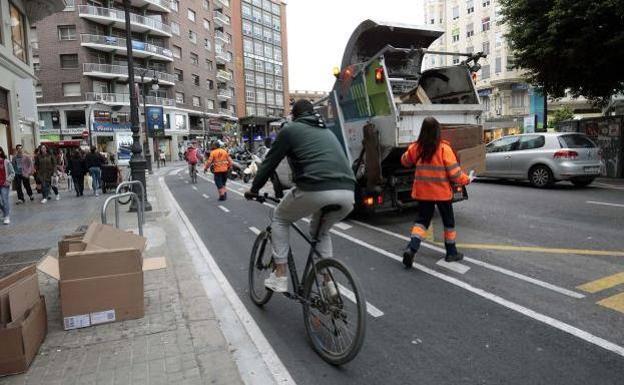 El debate de los carriles bici estalla en las redes