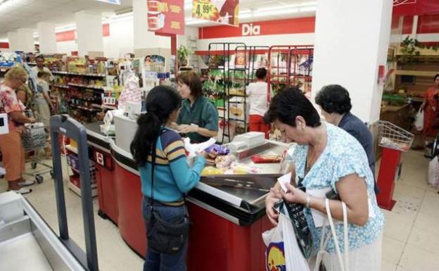 Un supermercado de la cadena Dia