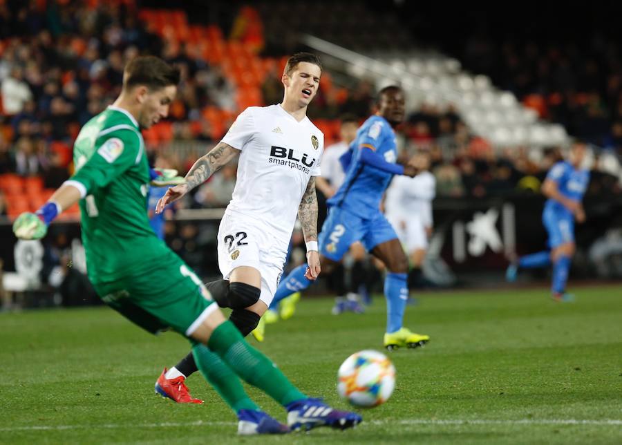 Las mejores imágenes del partido de vuelta de cuartos de final en Mestalla