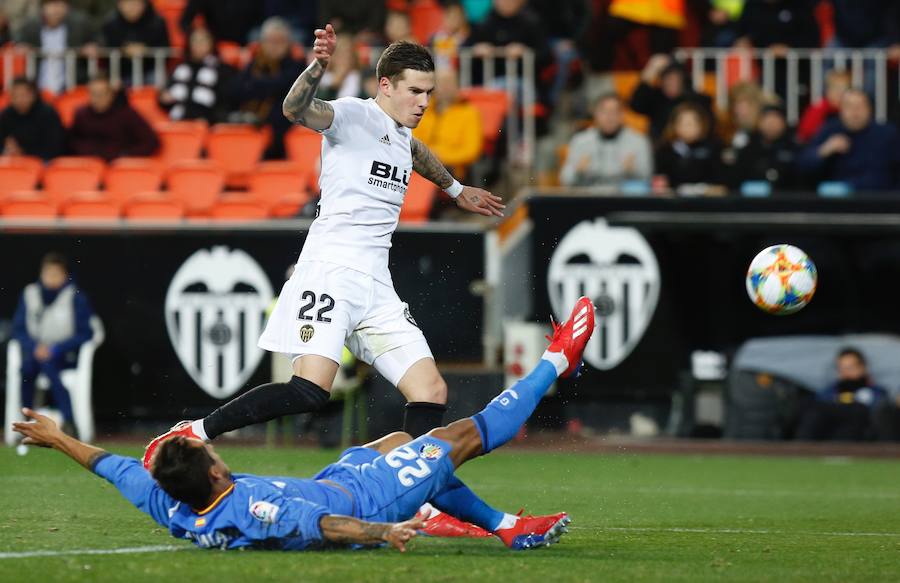 Las mejores imágenes del partido de vuelta de cuartos de final en Mestalla