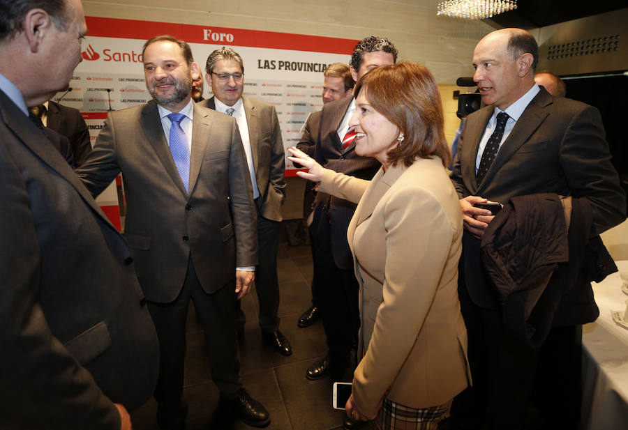 El ministro José Luis Ábalos ha repasado hoy los proyectos de su ministerio en la Comunitat Valenciana