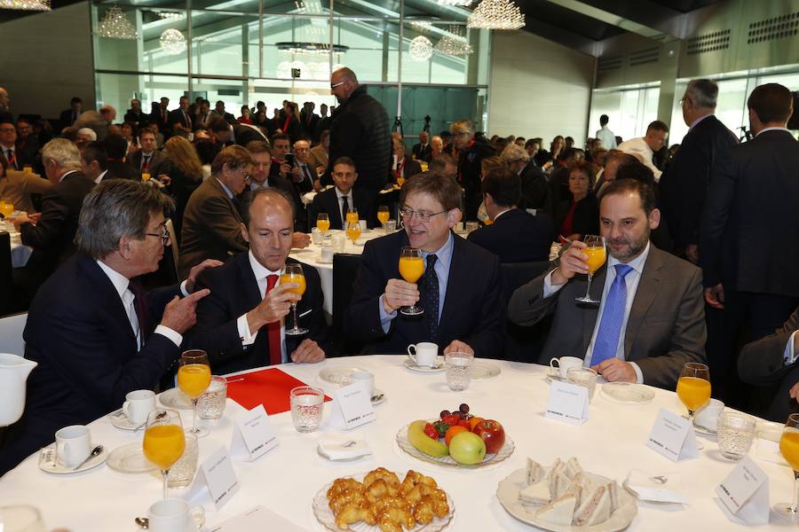 El ministro José Luis Ábalos repasa los proyectos del Ministerio de Fomento en la Comunitat Valenciana.