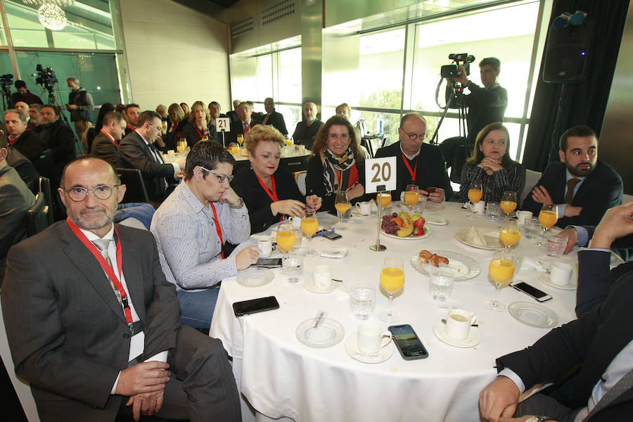 El ministro José Luis Ábalos repasa los proyectos del Ministerio de Fomento en la Comunitat Valenciana.