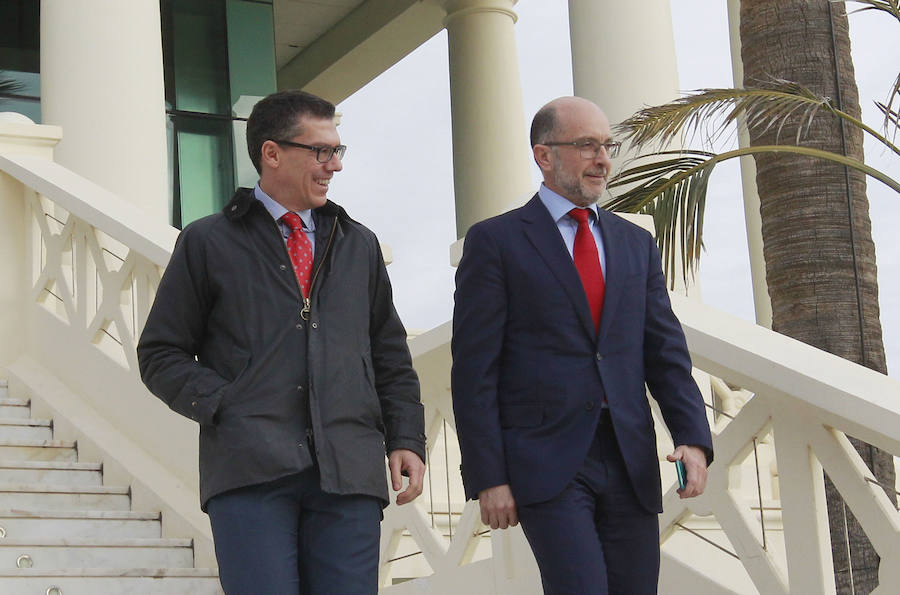 El ministro José Luis Ábalos repasa los proyectos del Ministerio de Fomento en la Comunitat Valenciana.