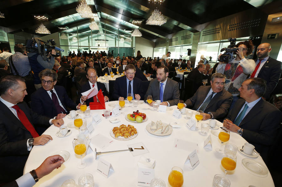 El ministro José Luis Ábalos repasa los proyectos del Ministerio de Fomento en la Comunitat Valenciana.