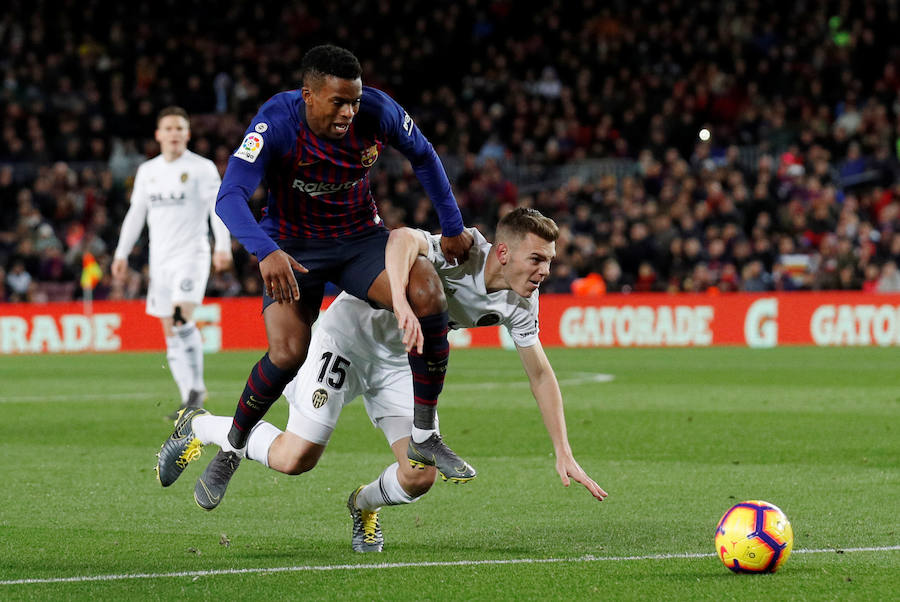 Estas son las imágenes que deja el partido de la jornada 22 de LaLiga en el Camp Nou