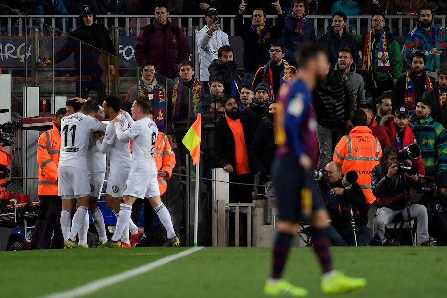 Estas son las imágenes que deja el partido de la jornada 22 de LaLiga en el Camp Nou