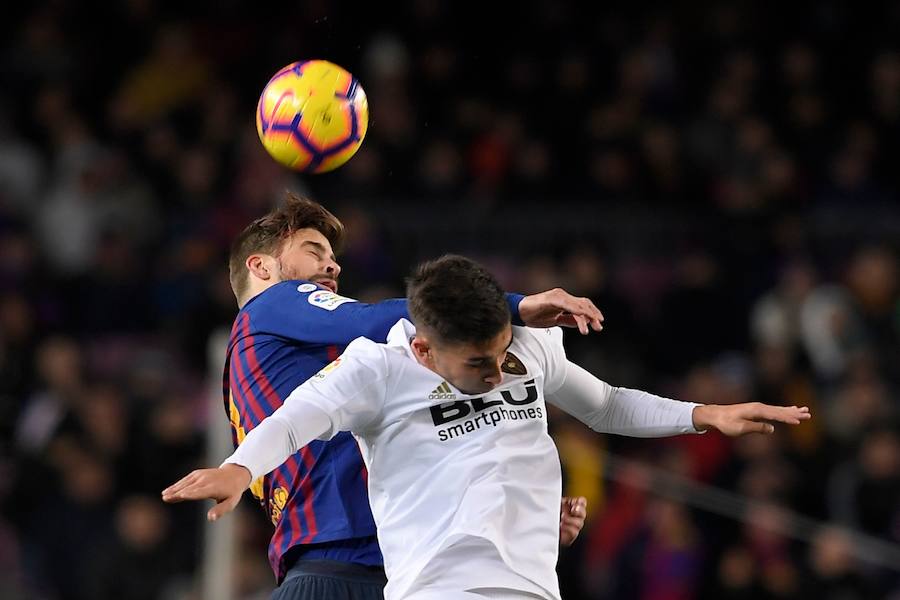 Estas son las imágenes que deja el partido de la jornada 22 de LaLiga en el Camp Nou