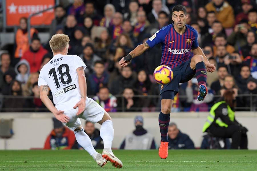 Estas son las imágenes que deja el partido de la jornada 22 de LaLiga en el Camp Nou