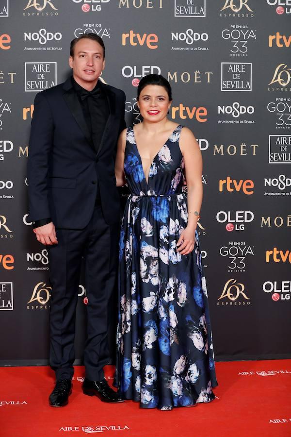 Alfonso Cuarón y Gabriela Rodríguez.