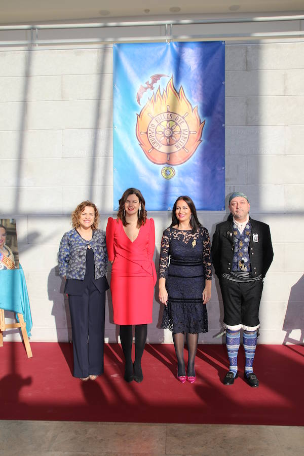 Las 46 fallas que conforman la agrupación del Marítimo celebraron en el Palau de la Música la exaltación de sus falleras mayores para las Fallas 2019. Al acto asistieron las falleras mayores de Valencia, Marina Civera y Sara Larrazábal. 