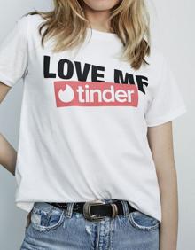 Imagen secundaria 2 - Camisetas inspiradas en la app Tinder.