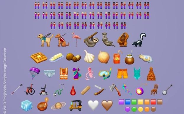 Los 230 nuevos emojis que llegarán en 2019