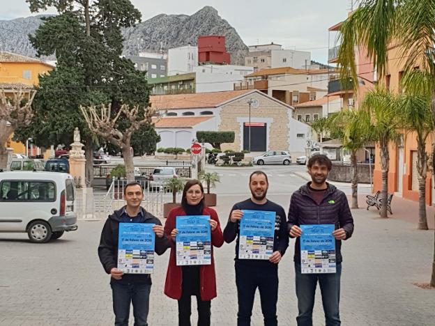 El Gegant de Pedra de Ondara se integra en el I Circuit Trail La Marina
