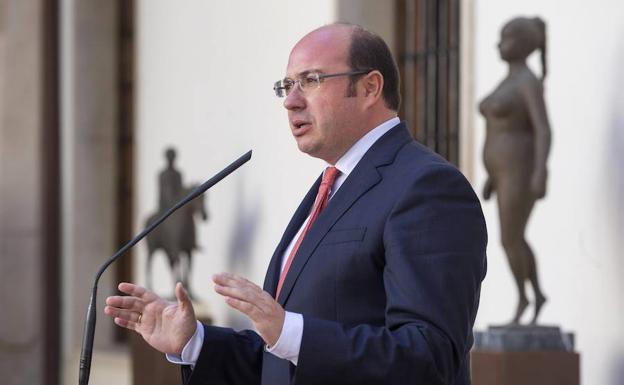El expresidente de la Región de Murcia Pedro Antonio Sánchez. 