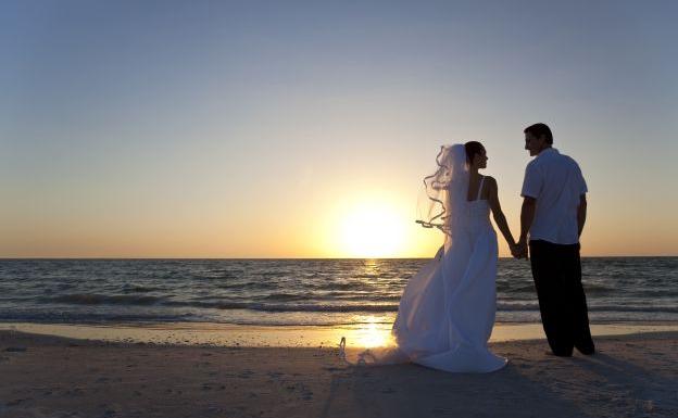 Pareja de novios.